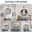 LED Vanity Light Bar,Dimmable Bathroom Wall Sconce, Polished Chrome Finish Modern-2027262195