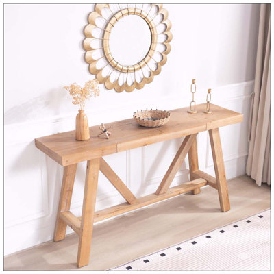 Console en bois 58,5 "