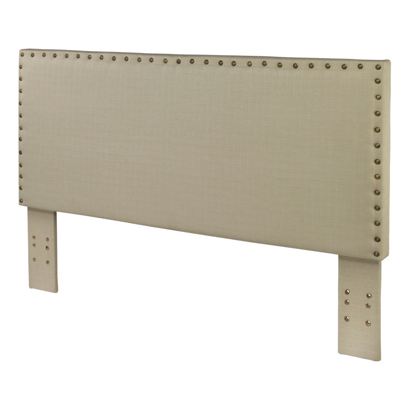 Rosinski Upholstered Headboard, Full / Queen, Ivory