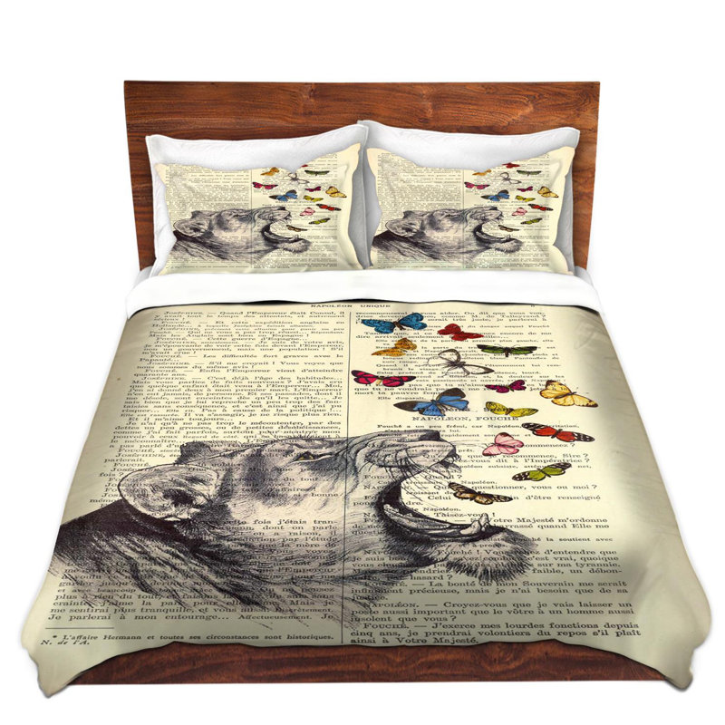 Farmhouse / Country Duvet Cover, Queen Duvet Cover + 2 Standard Shams