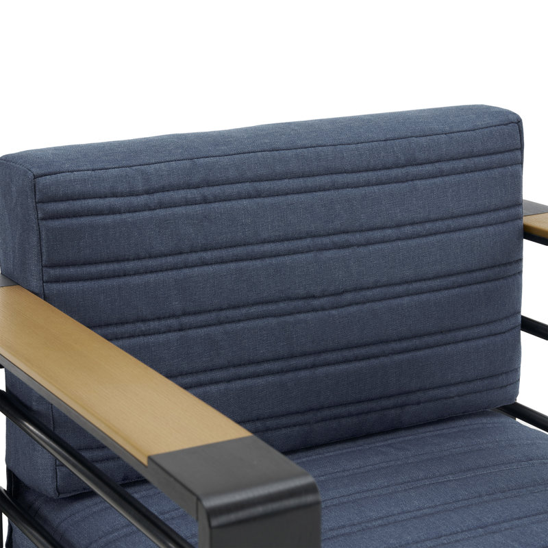 Fauteuil club Giovanna, Bleu