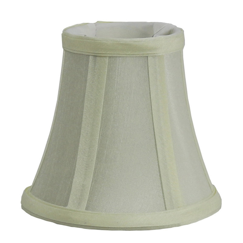 4.5'' H Silk Bell Candelabra Shade, Eggshell