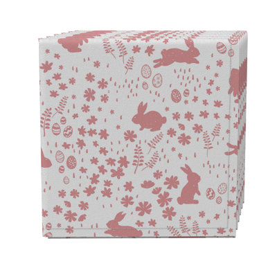 Cotton Twill Animals/Nature Square Napkin
