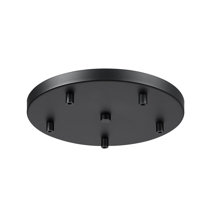 5 Port Multi Point Canopy, Matte Black