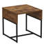 Table d'appoint Rustic Hickory Enginee-1476190796