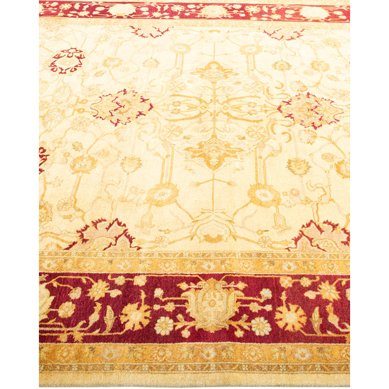 Classic One-of-a-Kind 6' 2" X 8' 10" Hand Knotted Area Rug