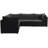 Ensoll Velvet L-Shaped Sectional Reversible-1930743937