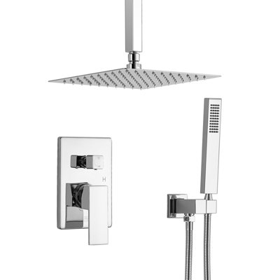 Calder Complete Shower System with Rough in-Valve