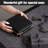 Travel Watch Case, 4 Slots Hard Shell Storage Box