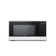 COMMERCIAL CHEF 1.1 Cu Ft Microwave with 10 Power Levels, Small Microwave with Push Button