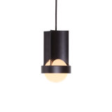 Loop Single Pendant In Dark Grey With Sphere III