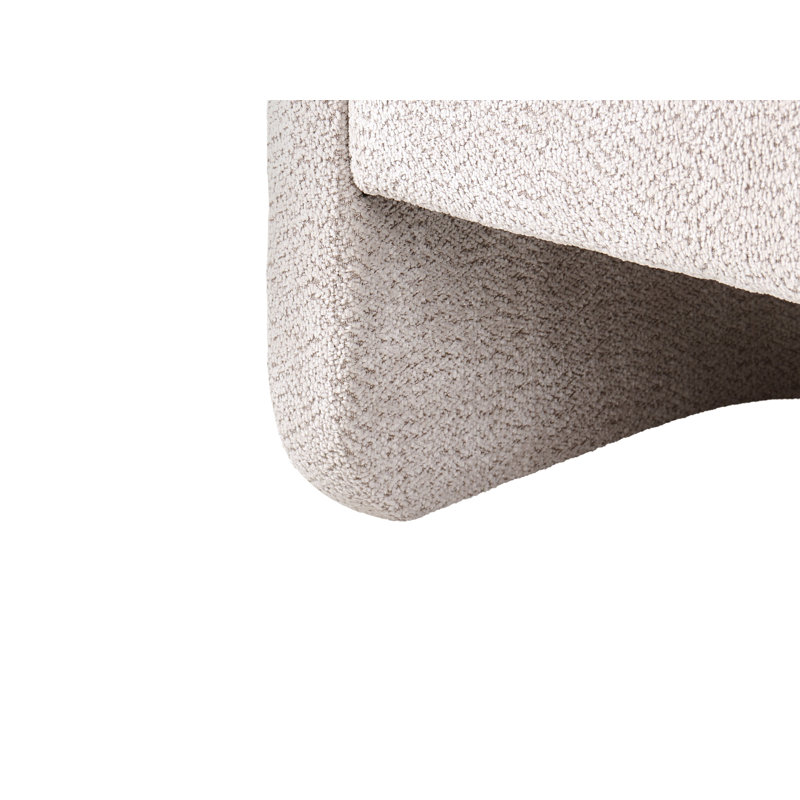 Sofa 2 Seater VIDSEL Chenille Beige