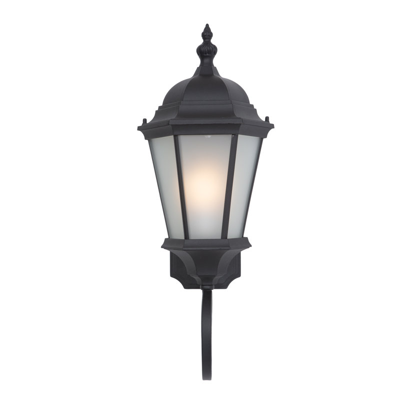 Lanterne murale d’extérieur 2 ampoules Ratcliff, Noir