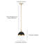Luminaire suspendu 1 lumière Kulsrud Ellioth-815345522