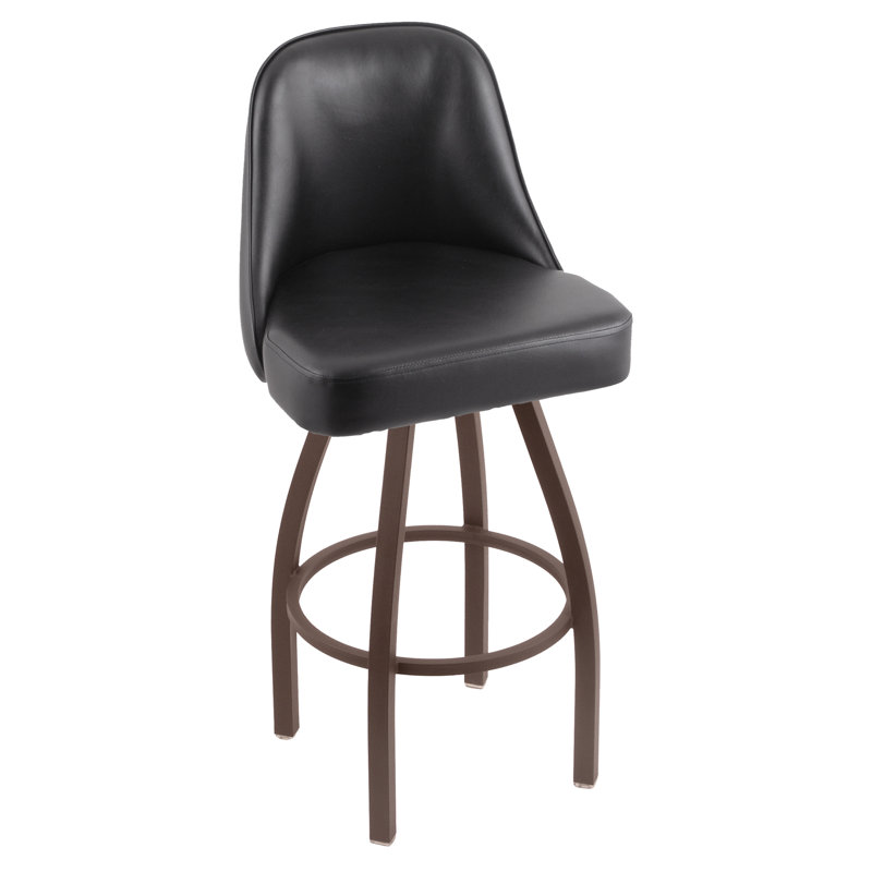 840 Grizzly Swivel Bar & Counter Stool, Bronze, Bar Stool (30" Seat Height)