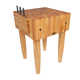 Pro Chef Kitchen Cart with Butcher Block Top