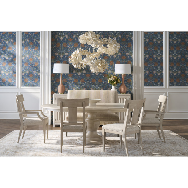 Aria Four Door Credenza in Champagne Mist, Champagne Mist