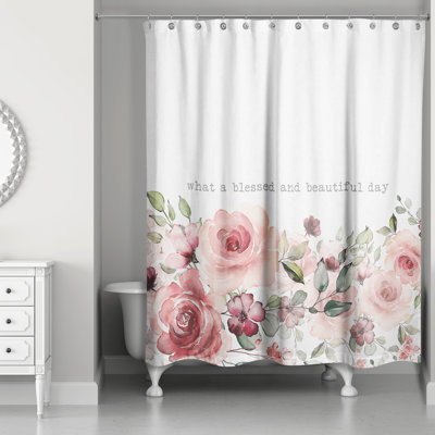 Floral Shower Curtain