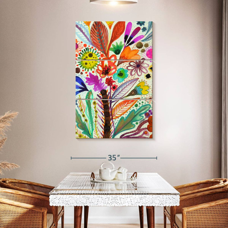 Harnek Eclosion, 50" H x 32" W