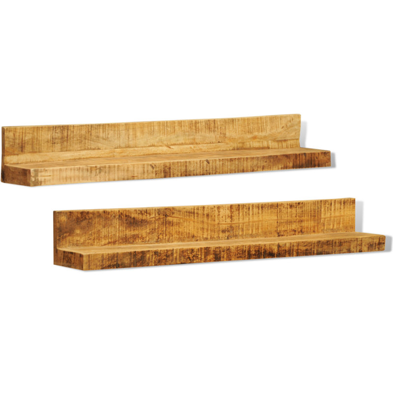 Bantam Mango Solid Wood Floating Shelf
