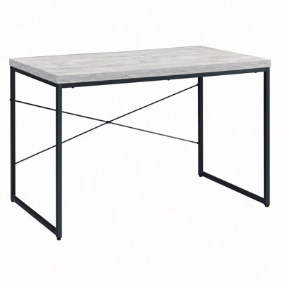 Bureau d'écriture avec base en métal