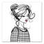 Art sur toile fashionista Majeic