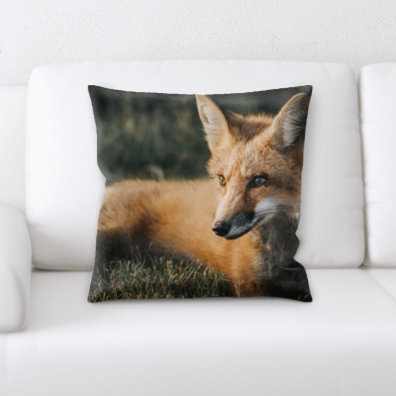 Microsuede Throw Pillow