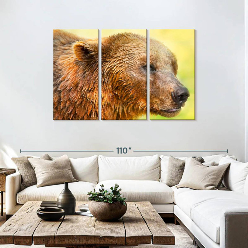 Brampt Cute Bear II, 48" H x 74" W