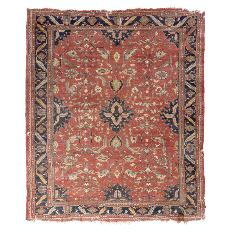Tapis turc antique Oushak