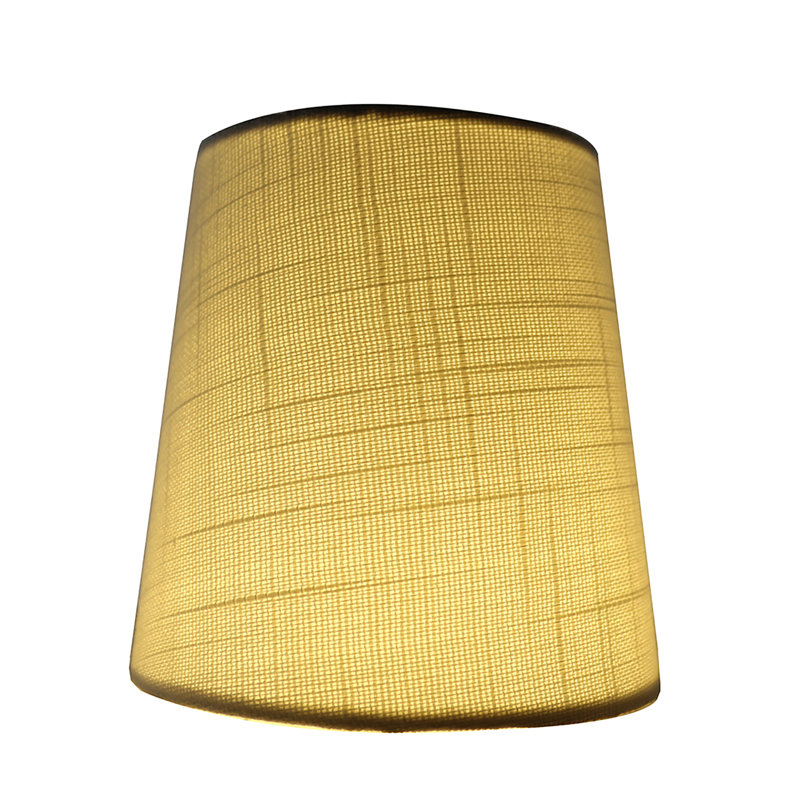 Ensemble de 5 abat-jours en lin à coquille d'œuf Gracie Oaks, 4 po x 6 po x 5 po, H 3,5 po x l 4 pi 5 po x P 4 pi 5 po