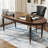 4x6 Ft Modern Area Rug, Machine Washable Abstract Pattern Chenille Carpet, Non-slip Rubber Backing Easy Care Indoor Decor For Living Room Bedroom Dining Room-2141390233