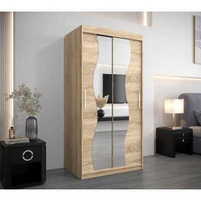 Birecree 2 Door Manufactured Wood Wardrobe