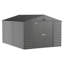 Select Steel Storage Shed Steel Storage Shed, 10X14, Charcoal-67124281