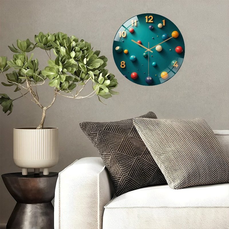 Horloge murale 12 po