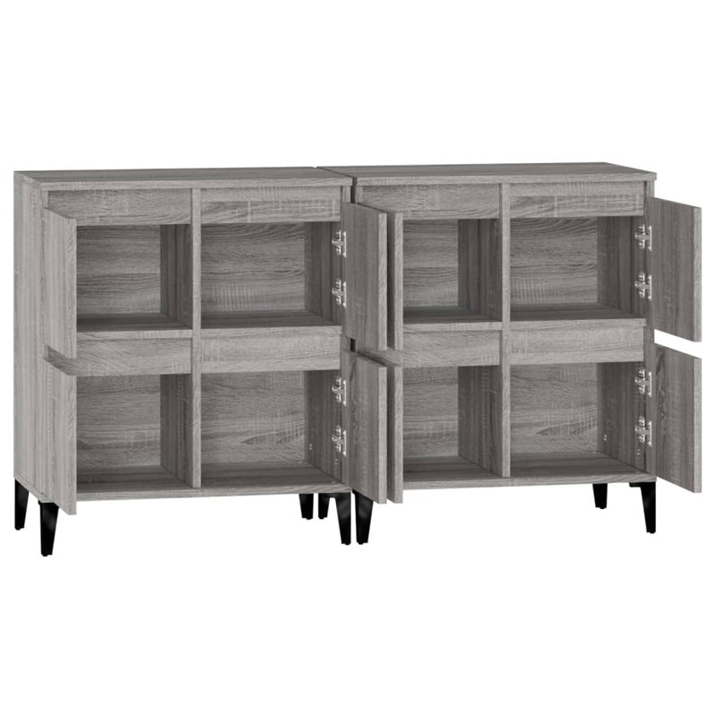 Giasa 60 cm W Sideboard, Grey Sonoma