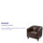 Faux Leather Armchair-116723256