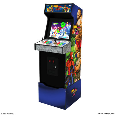 Arcade 1 Up 2 Player Plug-in Full Size Arcade Machine with 8 Games Included