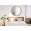 Huldar Glass Flat Wall Mirror