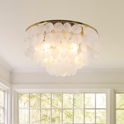 Modern 5 - Light Dimmable Flush Mount Lighting