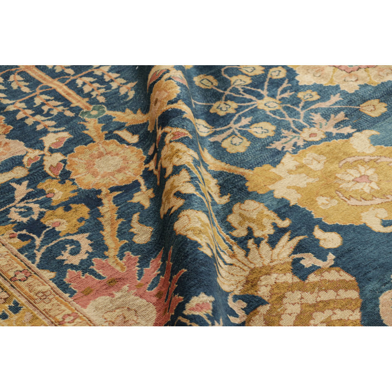 One-of-a-Kind 9'1x14'8 Hand Knotted Area Rug