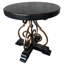 Margaux Solid Wood Pedestal End Table
