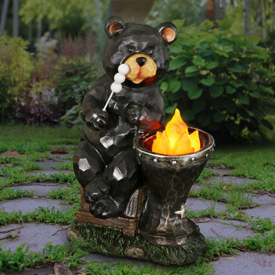 NaN Animals Weather Resistant UV Resistant Plastic Garden Statue