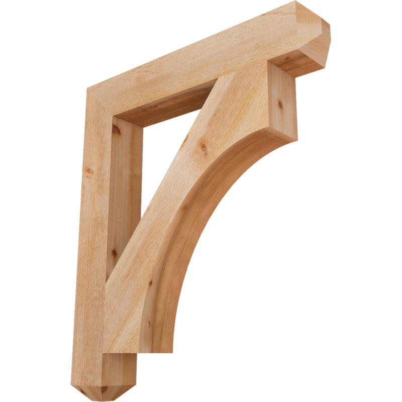 Support Westlake Craftsman, Cèdre rouge, H 44 po x l 6 po x P 38 po