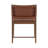 Morrow 18.88'' H Genuine Leather Upholstered Beech Armchair