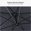 243cm X 335cm Rectangular Cantilever Parasol-336423984