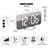 Digital Alarm Clock, Large LED Display, USB Charger-106972025