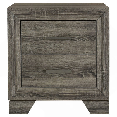 Table de chevet 2 tiroirs Funston
