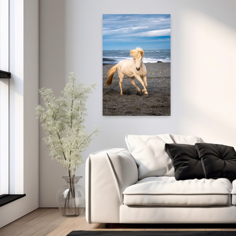 Art sauvage, paysage sauvage, H 36 po x l 24 po