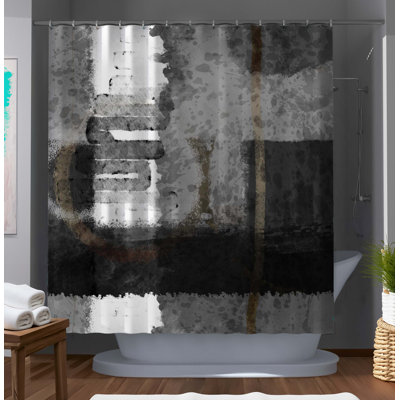 Rideau de douche à la mode