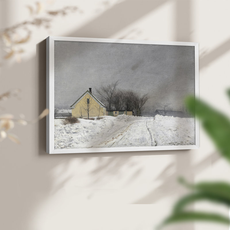 Paysages rétro-DCCV-impression encadrée - réaménageable, H 8 po x l 10 po, Blanc